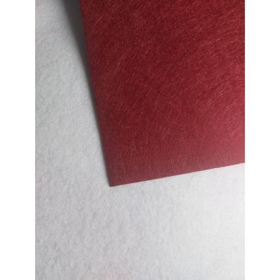 Фетр жесткий 2 мм  (20*30 см) цв. бордовый,  цена за лист